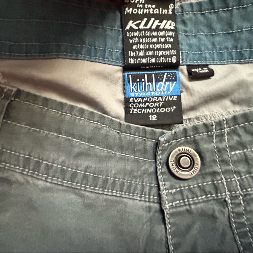 Kuhl Blue-Gray Stretch Capris